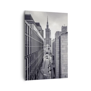 Lærredstryk - Billede på lærred - Warszawa dalen - 70x100 cm