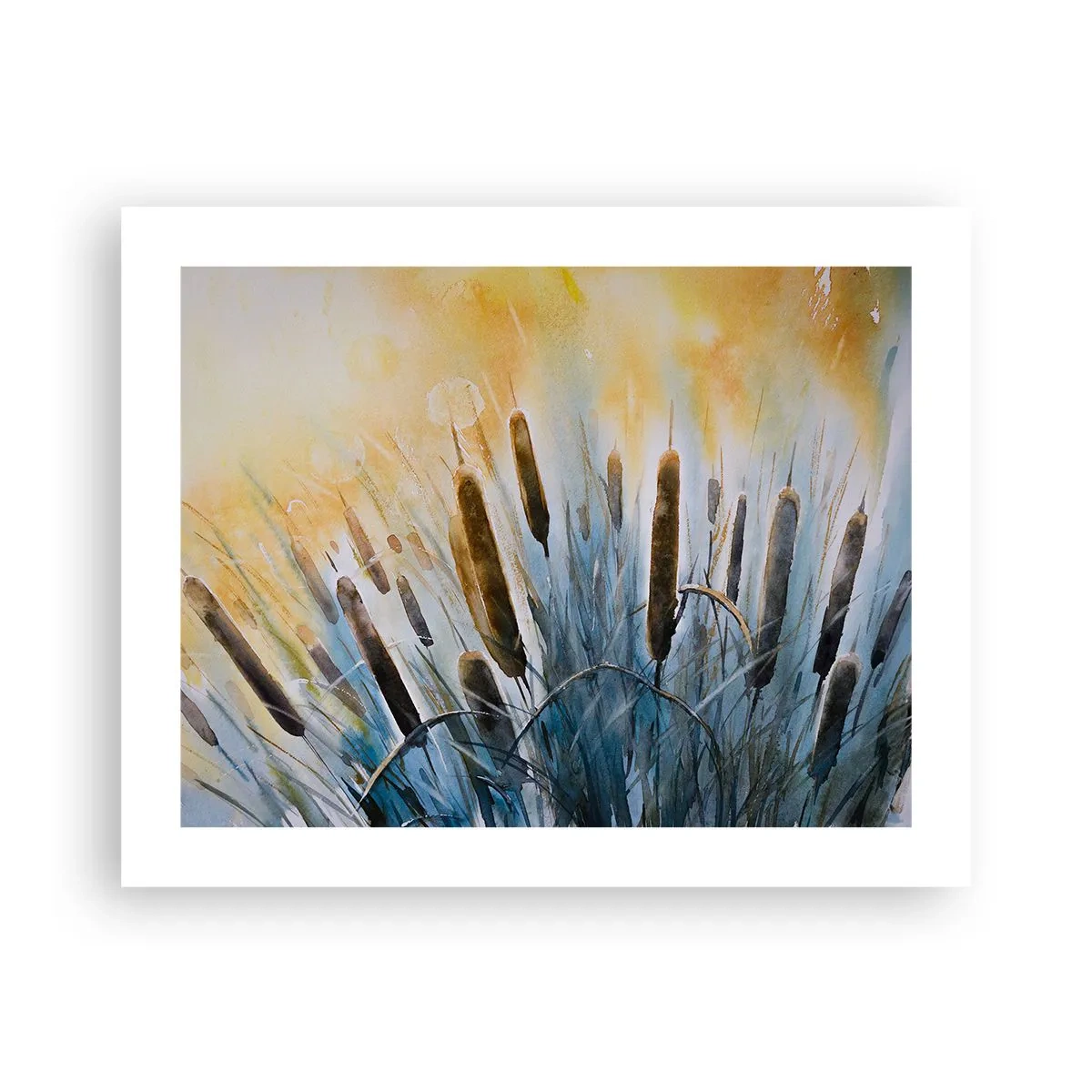 Plakat - Vandets kulde, solens varme - 50x40 cm