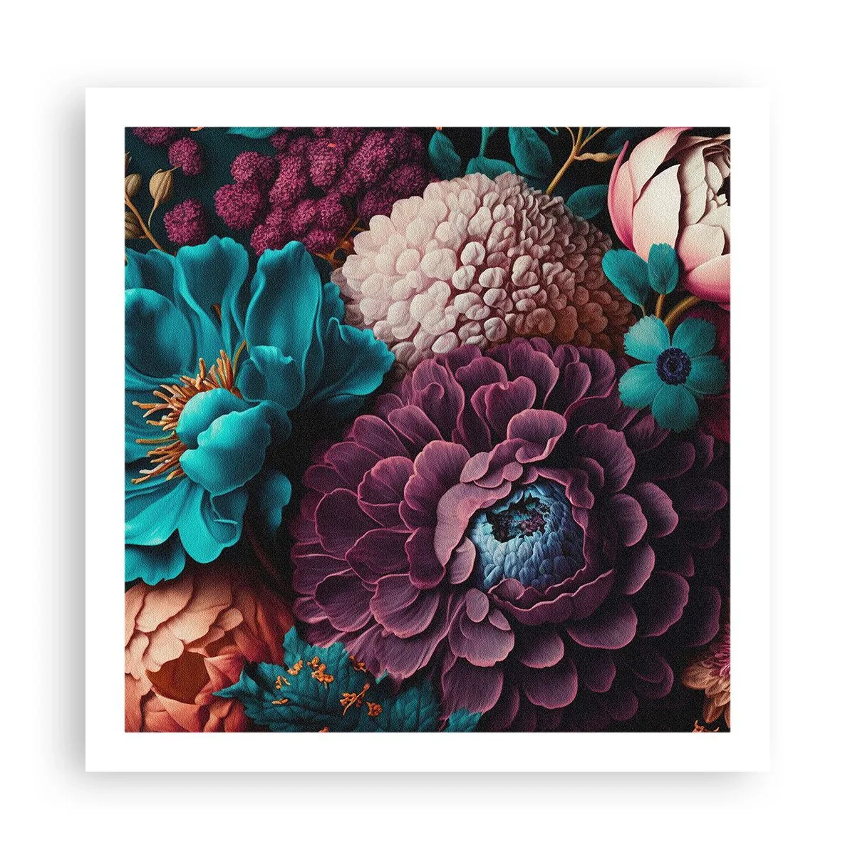 Plakat - Natur i overflod - 60x60 cm