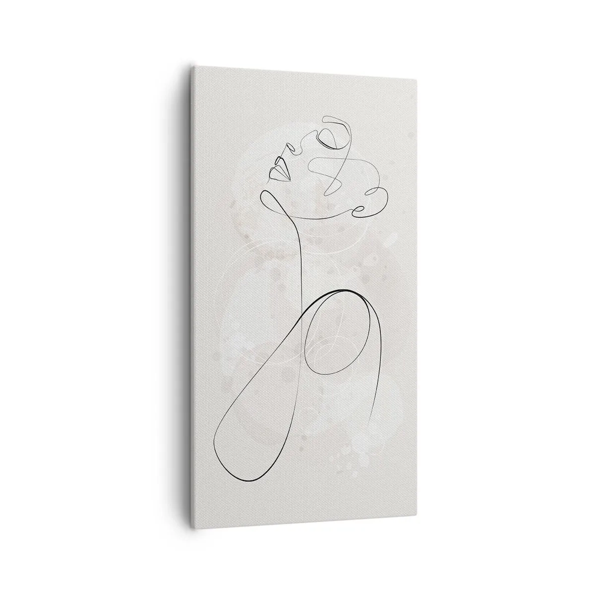 Lærredstryk - Billede på lærred - Spiralen af skønhed - 55x100 cm