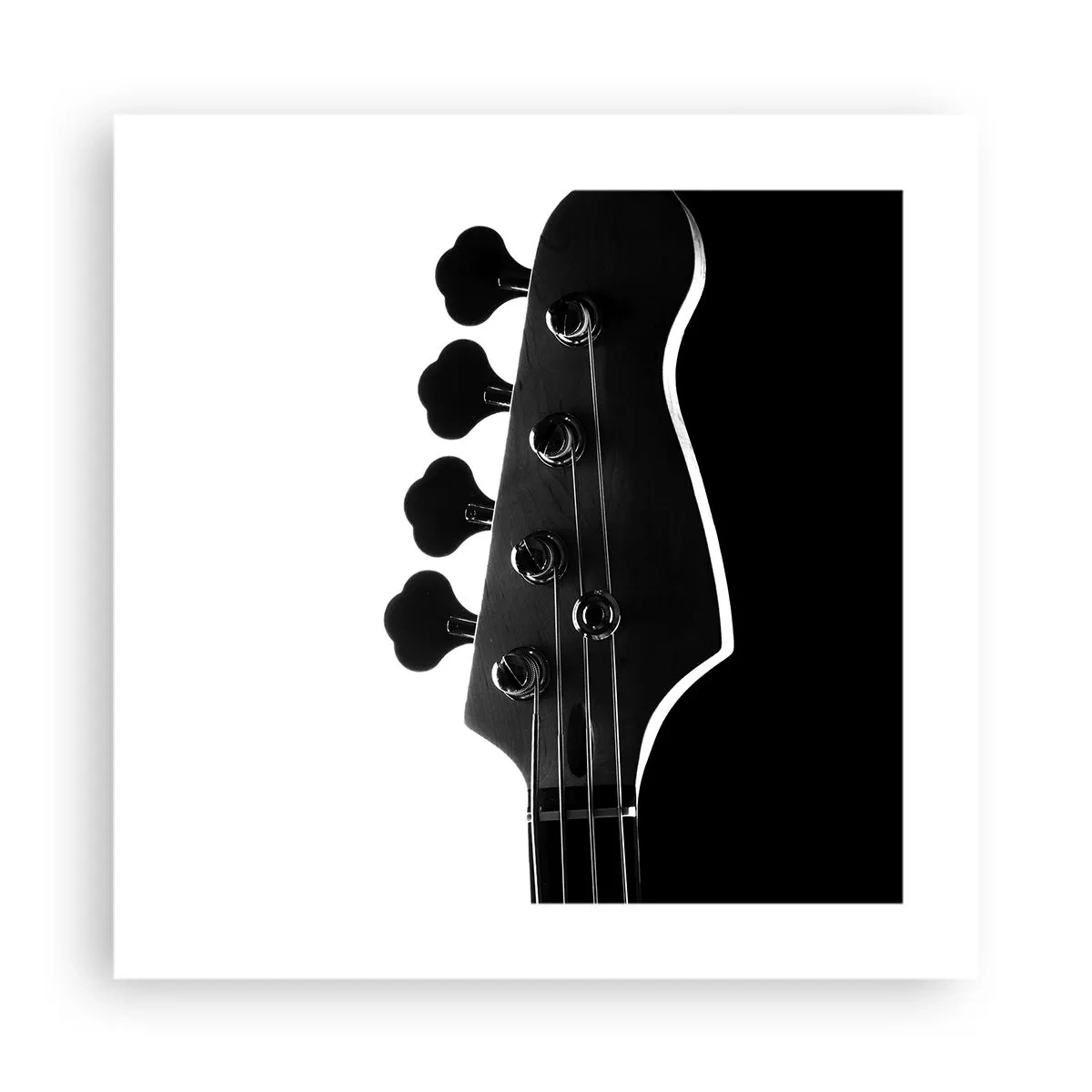 Plakat - Stilhed i klipper  - 40x40 cm