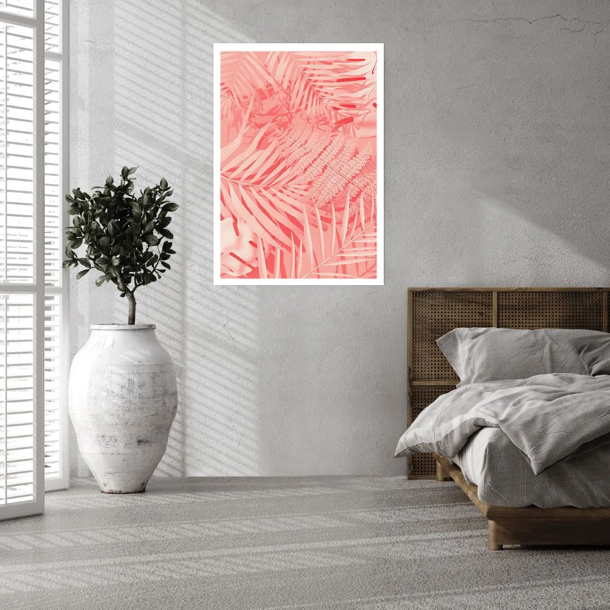 Plakat - Lyserødt koncept - 30x40 cm