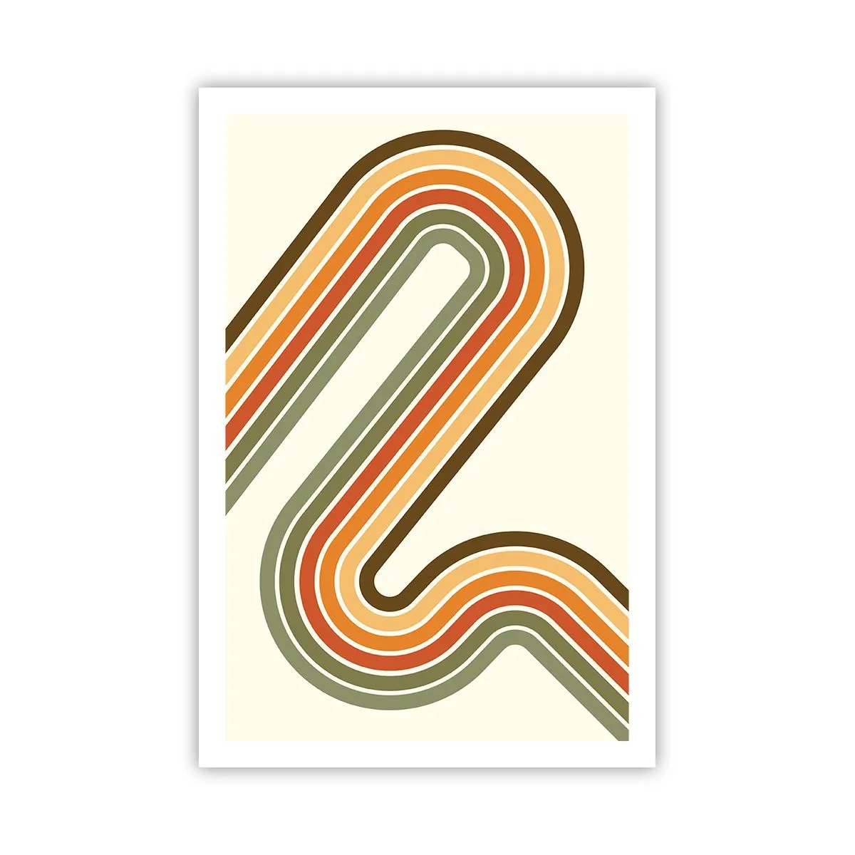 Plakat - Zigzag til destinationen - 61x91 cm