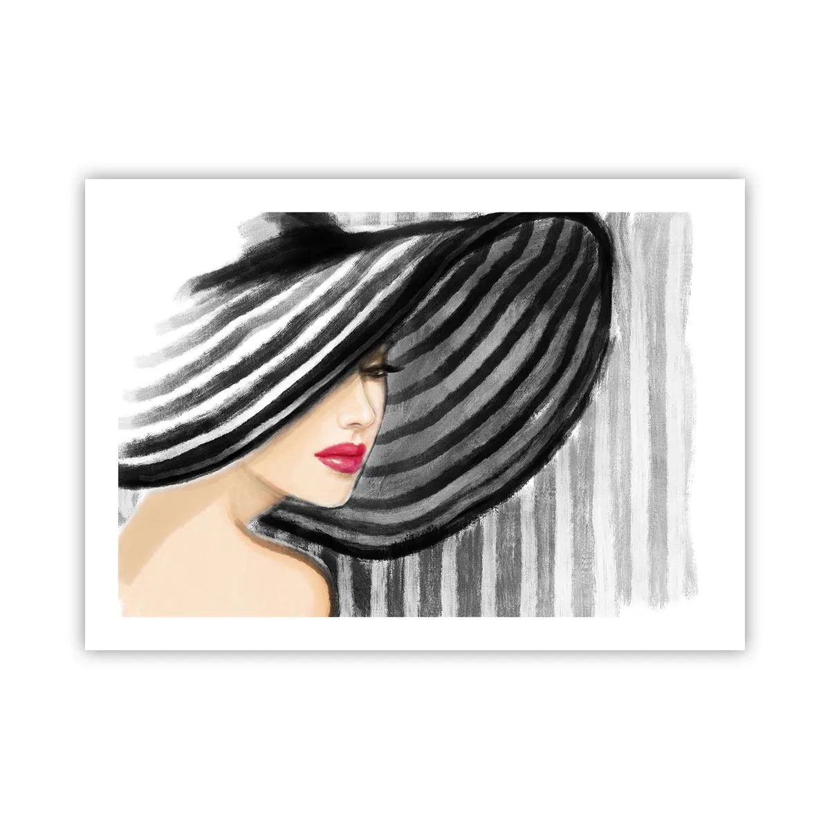 Plakat - Hvor kan jeg finde dig? - 70x50 cm