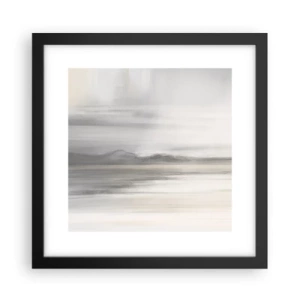 Plakat i sort ramme - En tankevækkende afstand - 30x30 cm