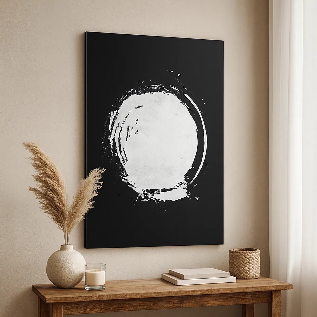 Lærredstryk - Billede på lærred - Den gode vej ud - 50x70 cm