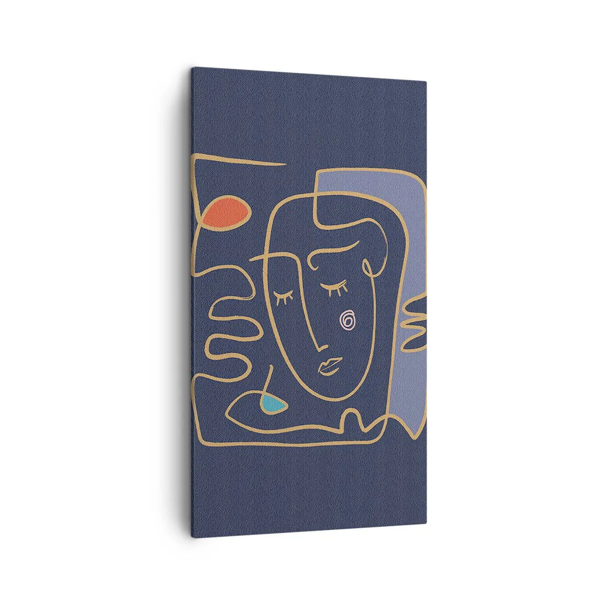 Lærredstryk - Billede på lærred - I drømmerier - 45x80 cm