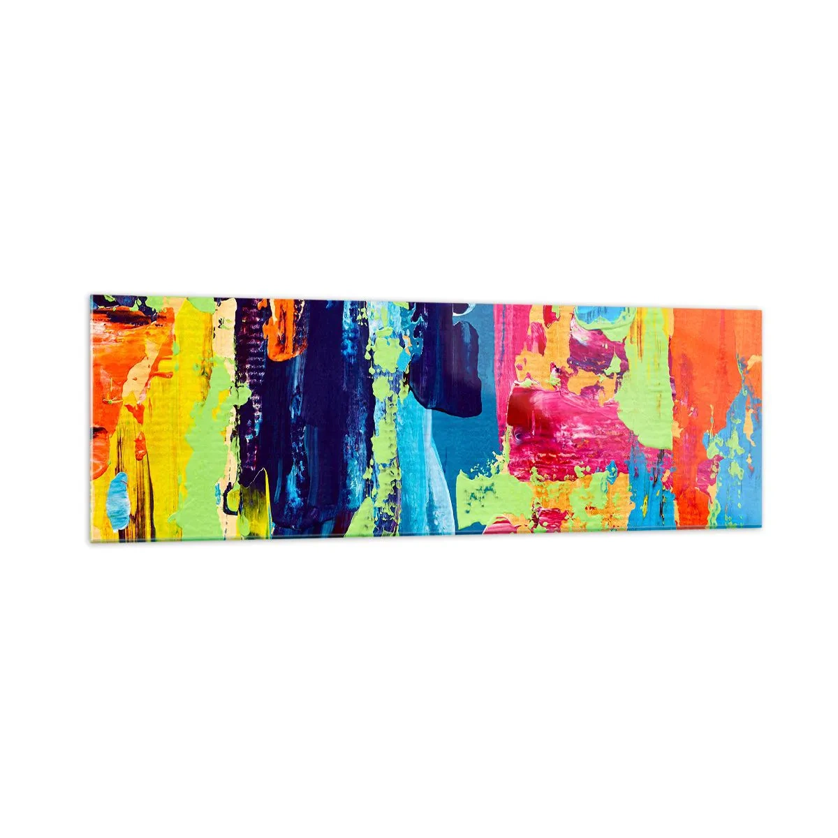 Billede på glas - Livet er smukt! - 160x50 cm