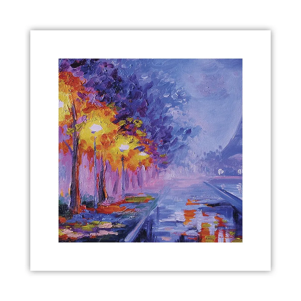 Plakat - En drømmevandring - 30x30 cm