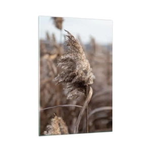 Billede på glas - Tid til at flyve væk med vinden - 80x120 cm