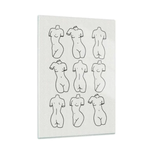 Billede på glas - Kun Venus - 50x70 cm