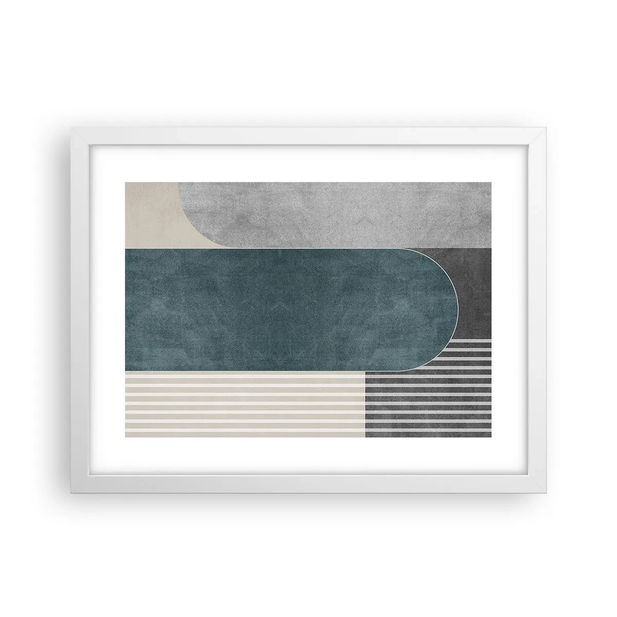 Plakat i hvid ramme - Horisontal komposition - 40x30 cm