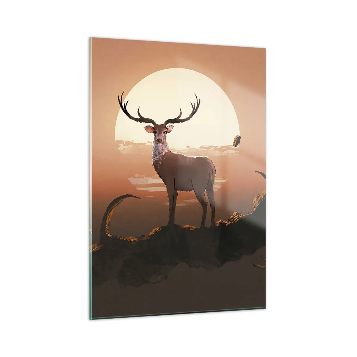 Billede på glas - Denne aften er ikke som alle andre - 50x70 cm