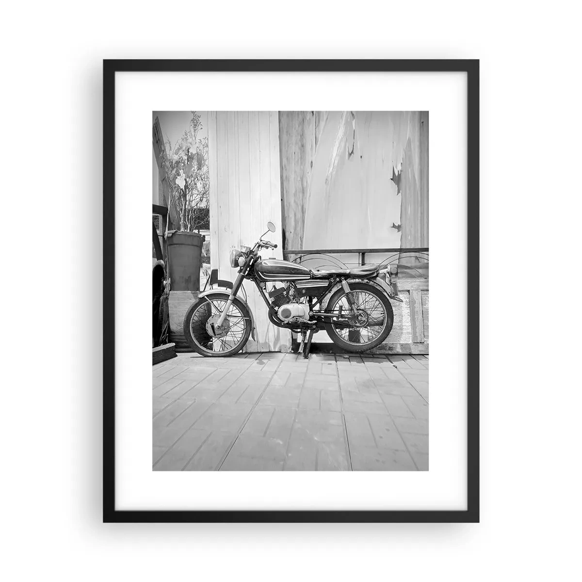 Plakat i sort ramme - Klassikere frem for alt - 40x50 cm