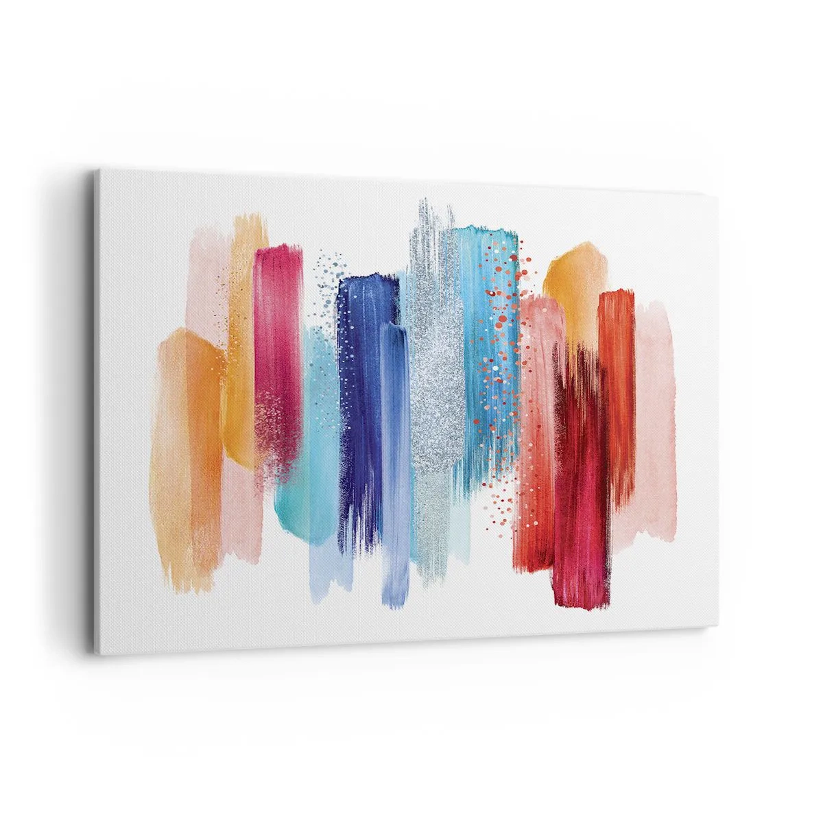 Lærredstryk - Billede på lærred - Op og ned - 120x80 cm