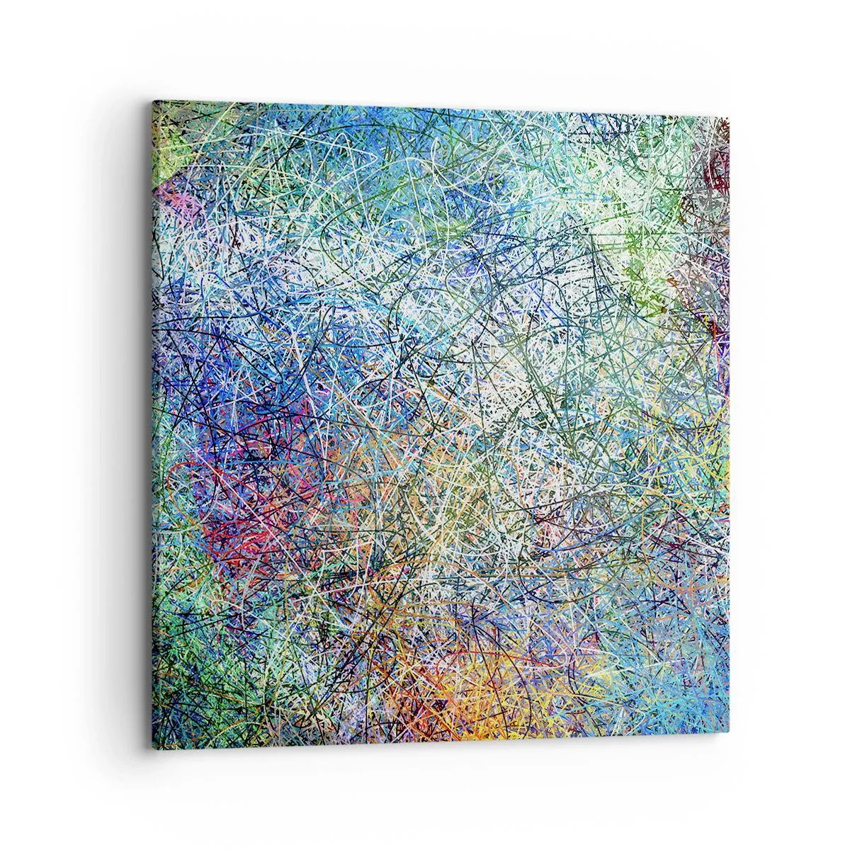 Lærredstryk - Billede på lærred - Så enkelt er det ikke - 70x70 cm