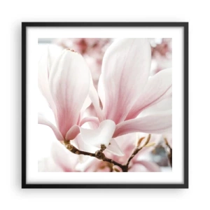 Plakat i sort ramme - Ømhedens umådelighed - 50x50 cm