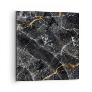 Lærredstryk - Billede på lærred - En stens indre liv - 70x70 cm