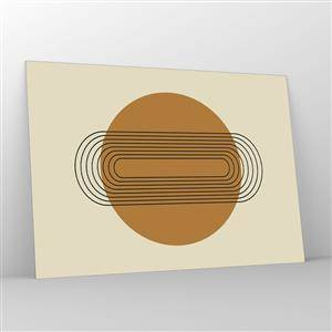 Billede på glas - Den perfekte plan - 100x70 cm