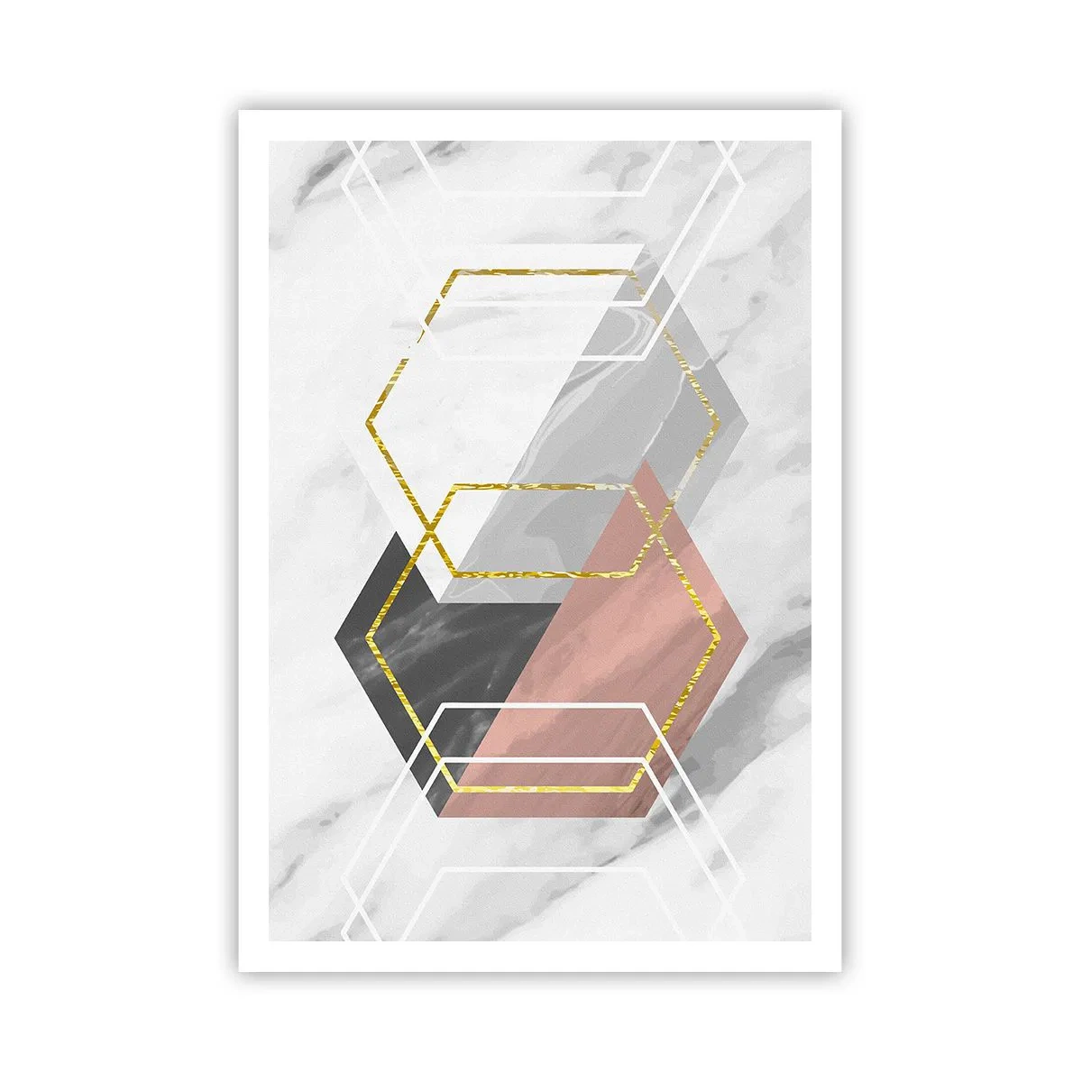 Plakat - Kædesammensætning - 70x100 cm