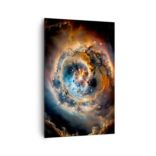 Lærredstryk - Billede på lærred - Begyndelse - 80x120 cm