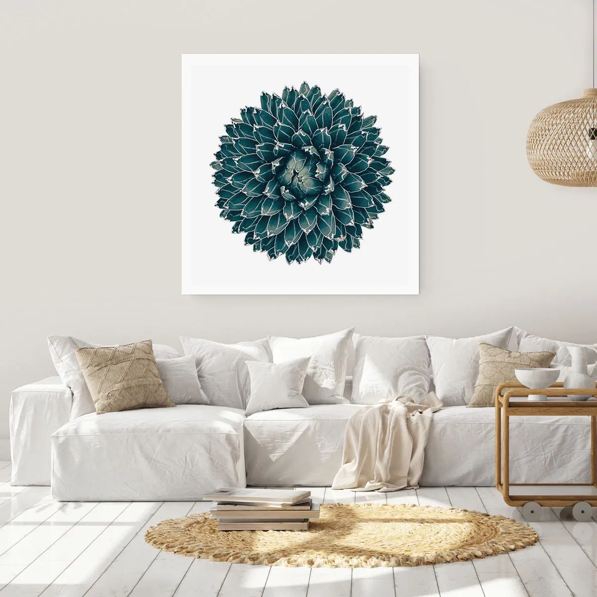 Plakat - Ørkenstjerne - 40x40 cm