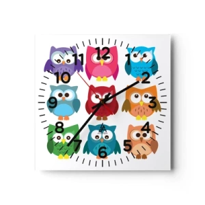 Vægur, Uret - Forskelle kan være morsomme - 40x40 cm