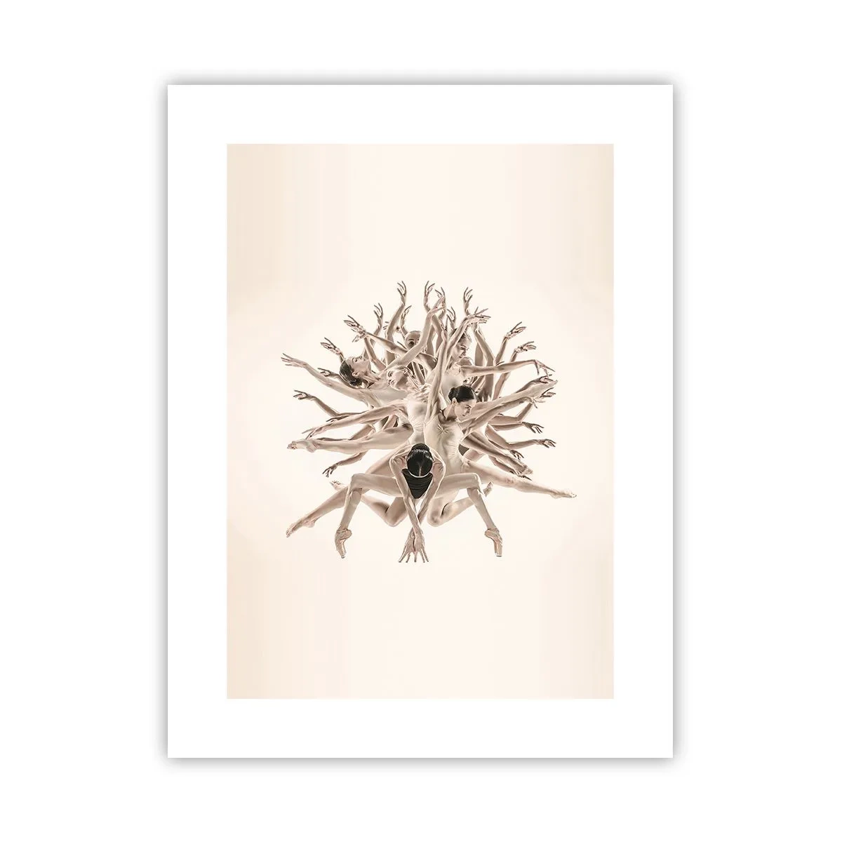 Plakat - Blomstrende i dans - 30x40 cm