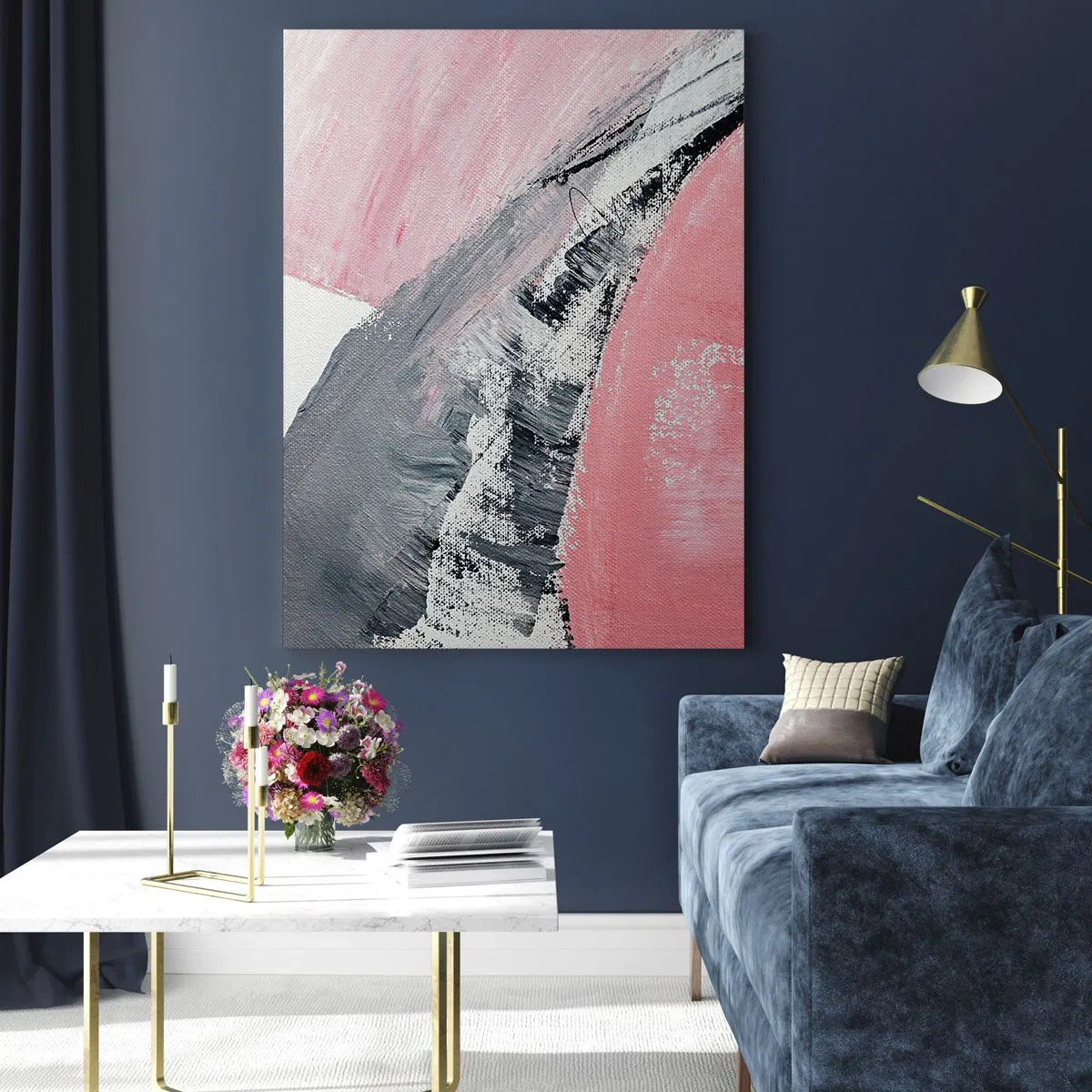 Billede på glas - Matchende sammensætning - 80x120 cm