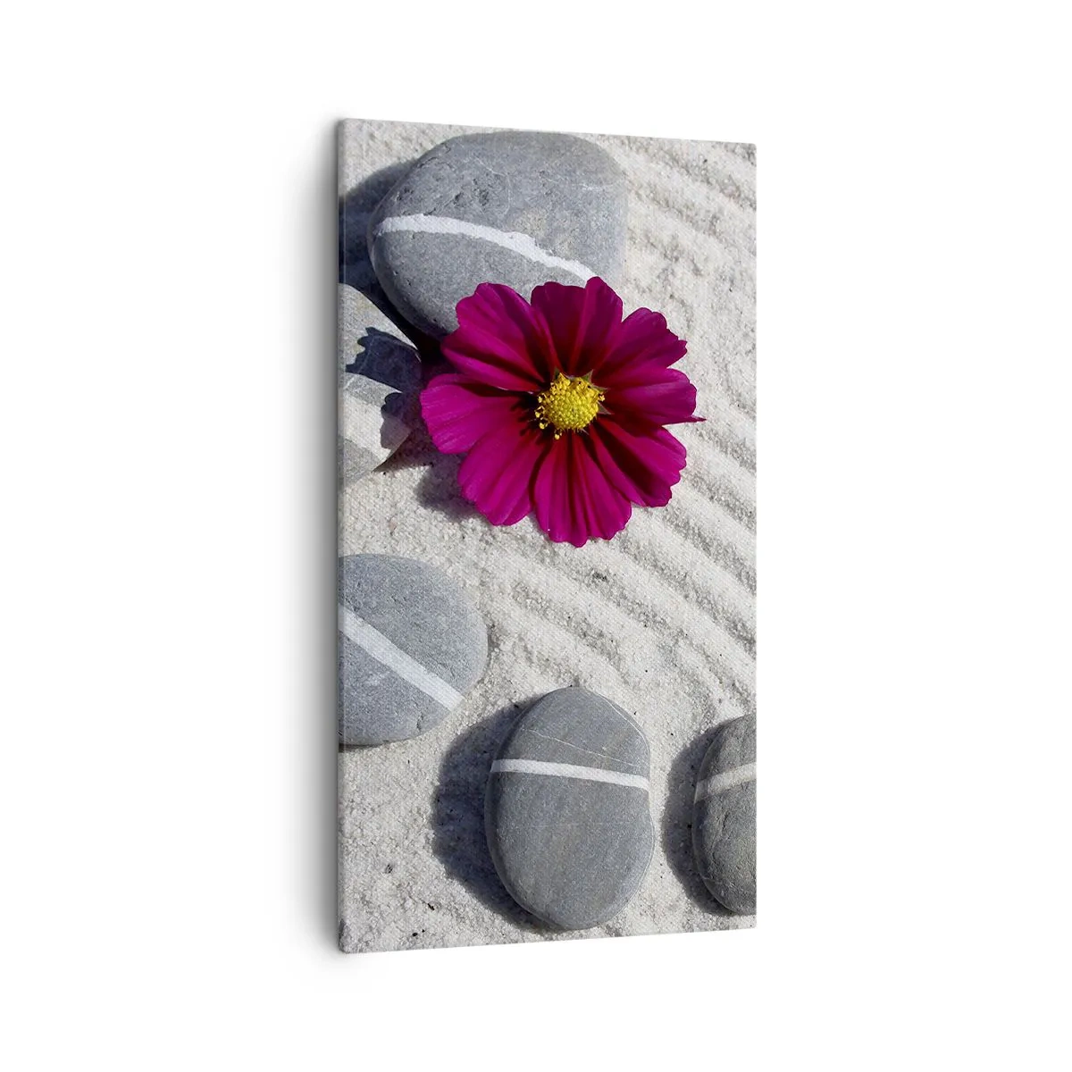 Lærredstryk - Billede på lærred - Energi og ro i den magiske naturcirkel - 45x80 cm