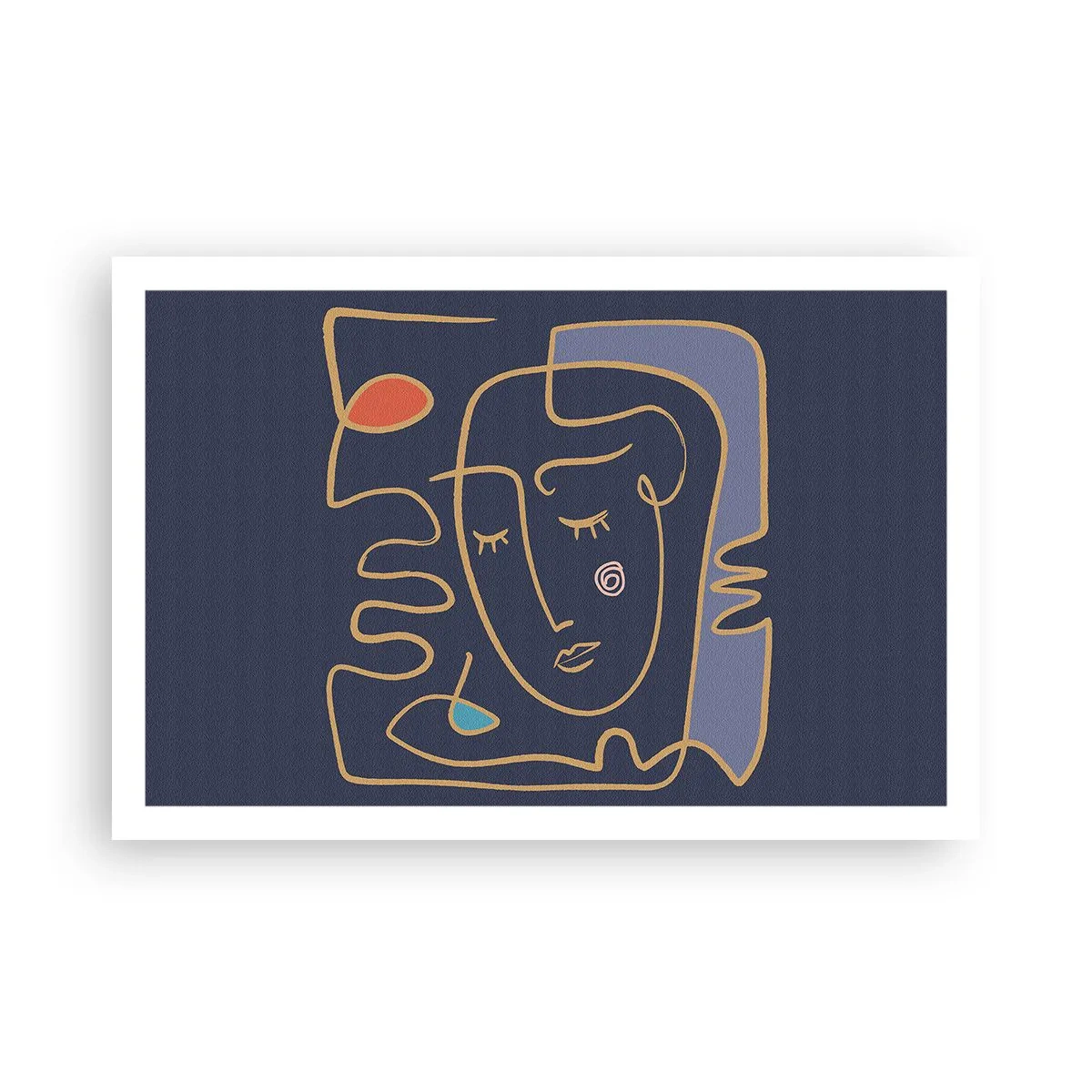 Plakat - I drømmerier - 91x61 cm