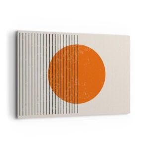 Lærredstryk - Billede på lærred - Altid solen - 100x70 cm