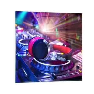 Billede på glas - Det vil ske, det vil ske - 30x30 cm