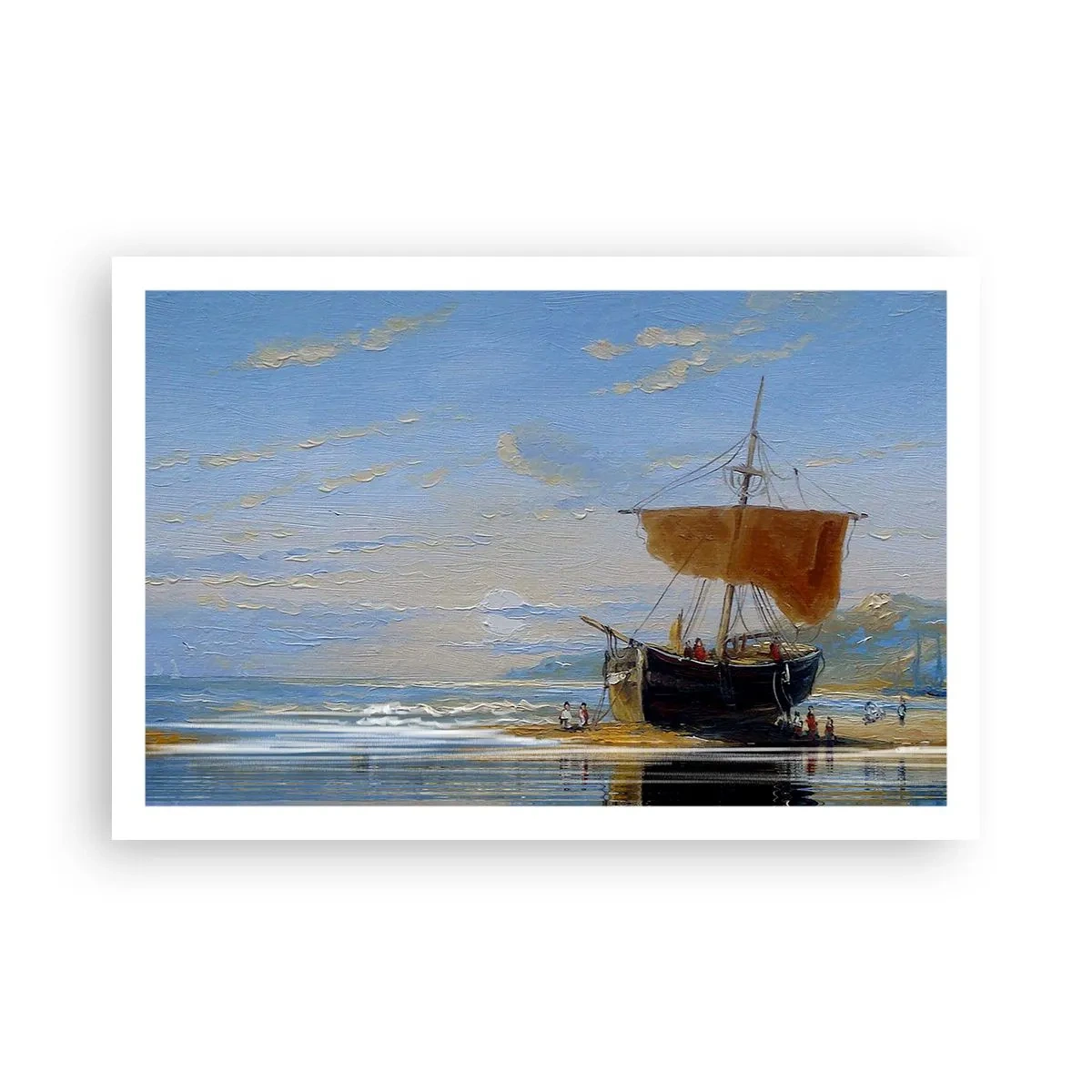 Plakat - Vand, jord, luft - 91x61 cm