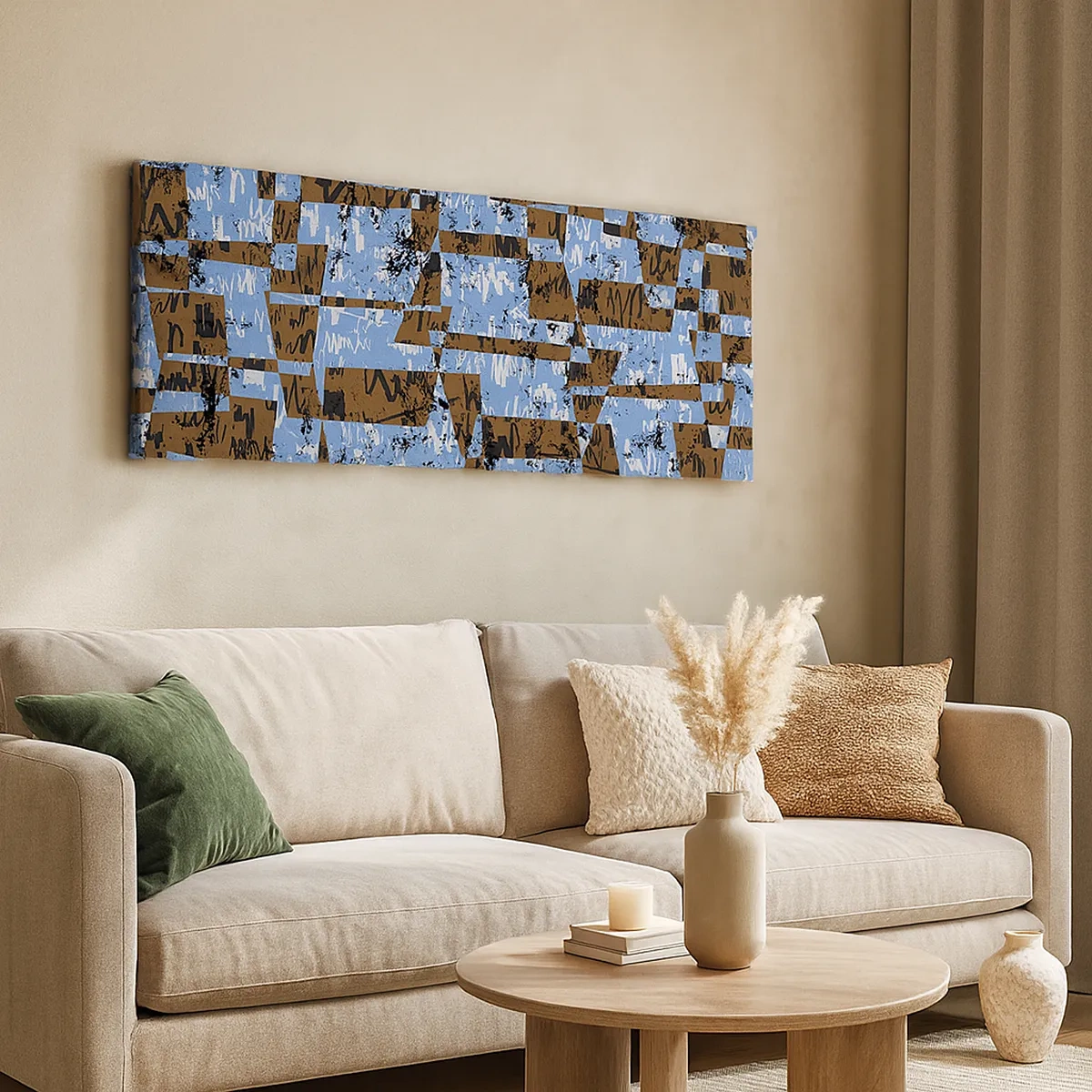 Lærredstryk - Billede på lærred - Ikke oversvømmet udskæring - 30x30 cm