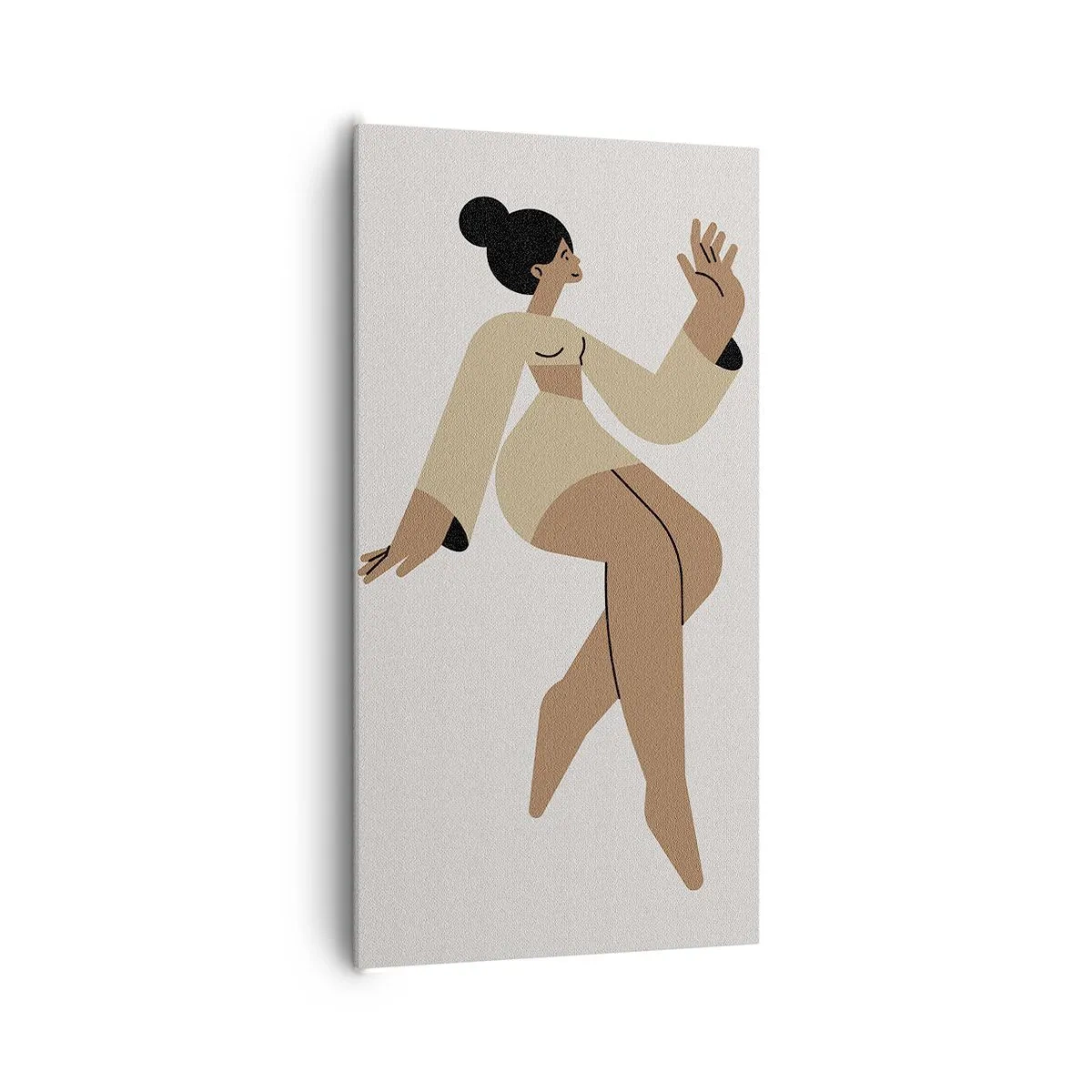 Lærredstryk - Billede på lærred - Form af nåde - 65x120 cm