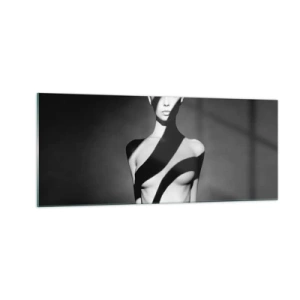 Billede på glas - I blænding og skygge - 100x40 cm