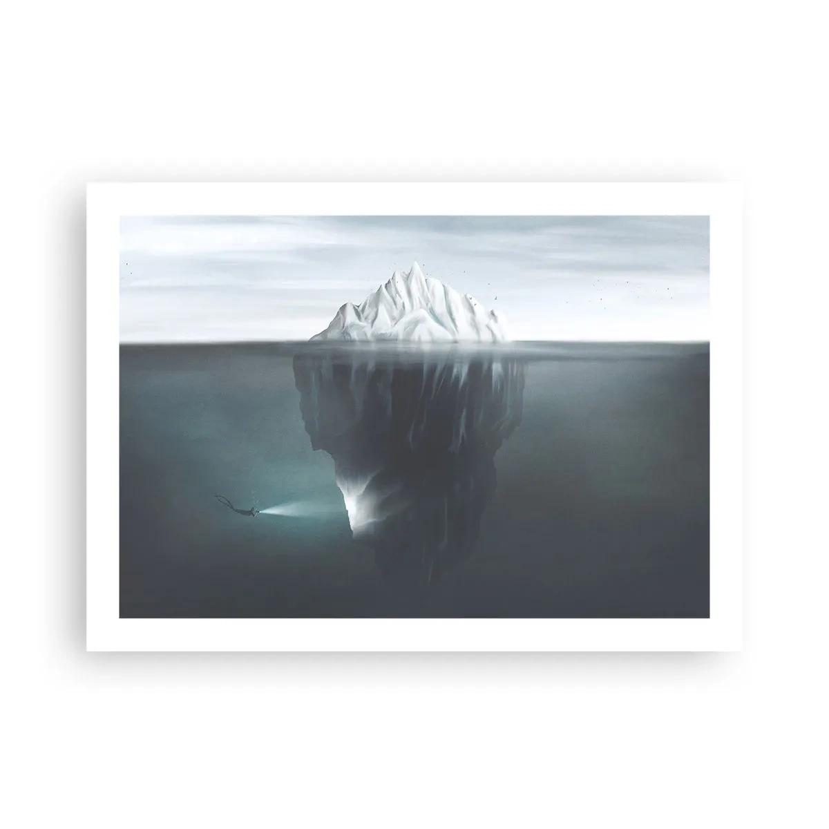 Plakat - Undervands-mysterium - 70x50 cm