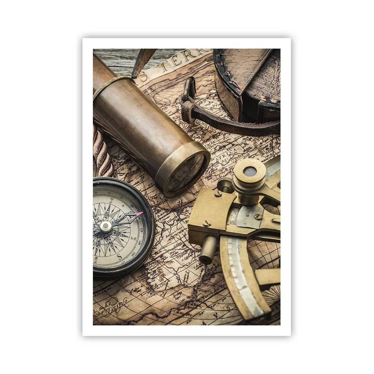 Plakat - Fastlægge kursen - 70x100 cm