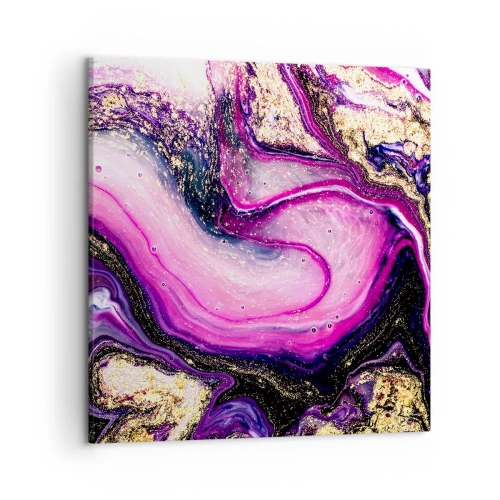 Lærredstryk - Billede på lærred - Et øjeblik bag kulisserne - 50x50 cm