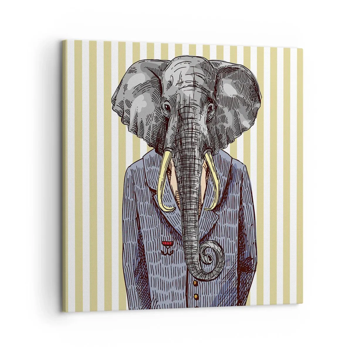 Lærredstryk - Billede på lærred - Elegant af natur - 50x50 cm