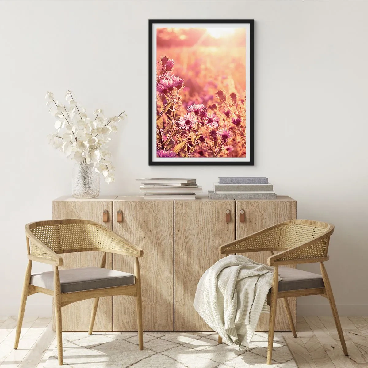 Plakat i sort ramme - Før sommeren er forbi - 30x40 cm