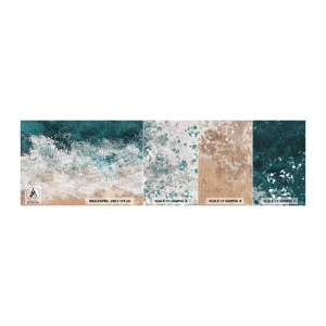 Fototapet Prøve Standard Eco - Historier fra havet - Vand, Strand, Hav - 100x30 cm