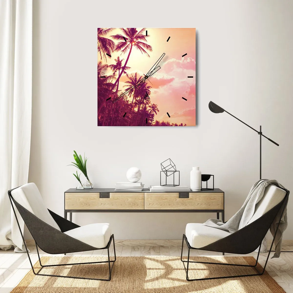 Vægur, Uret - Du skal vælge - 40x40 cm