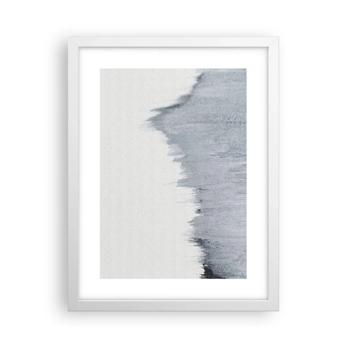 Plakat i hvid ramme - Mystisk plade - 30x40 cm