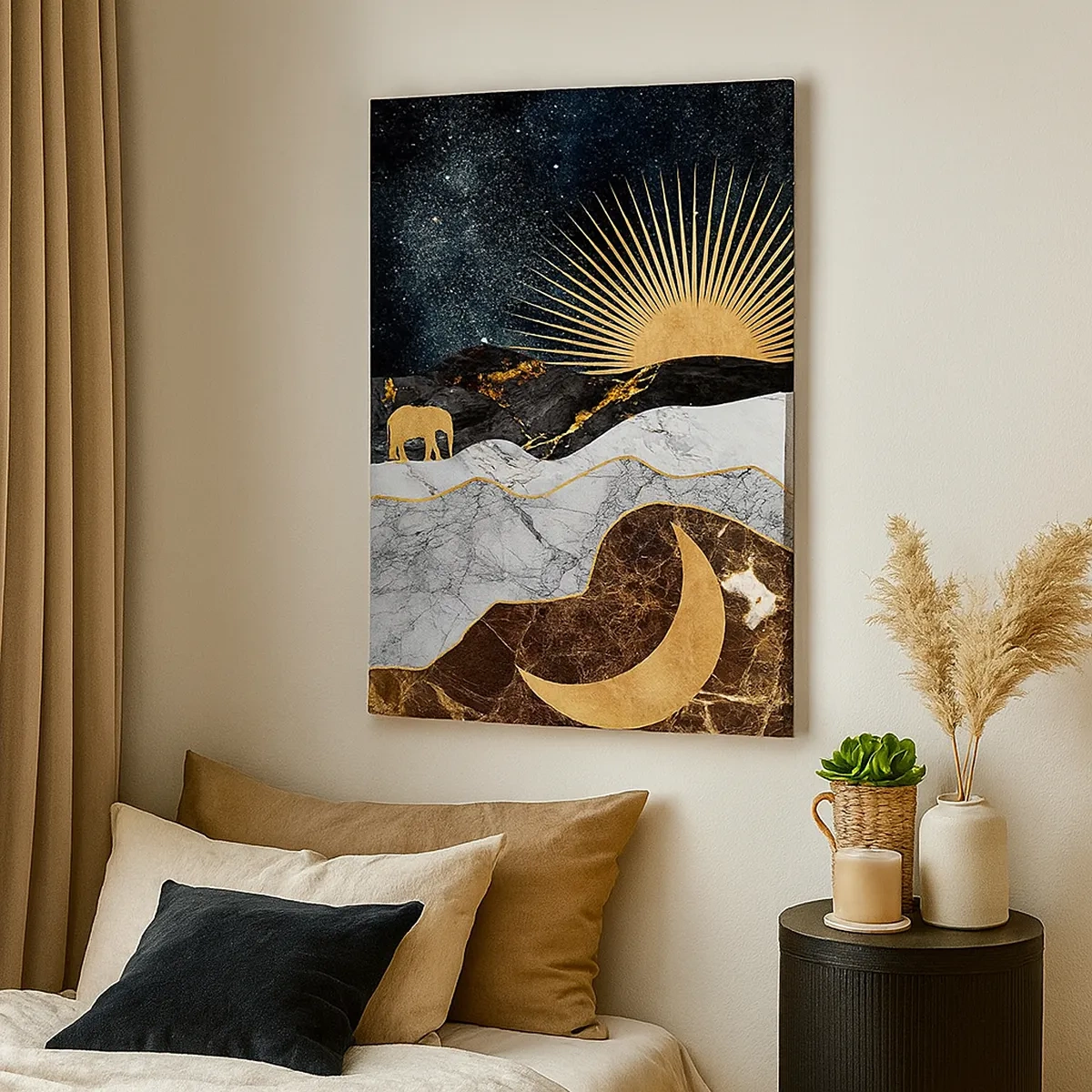 Lærredstryk - Billede på lærred - Evige love - 50x70 cm