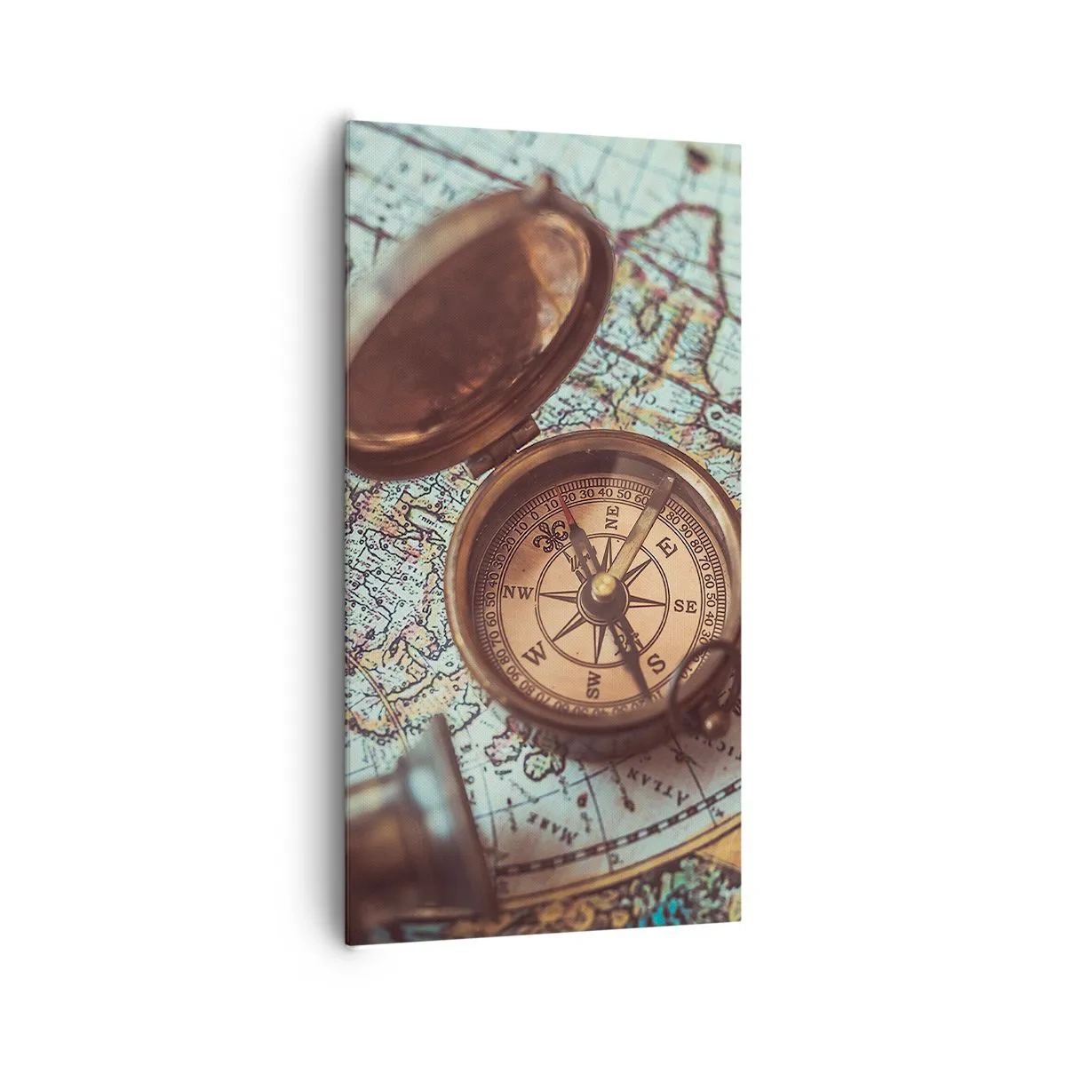 Lærredstryk - Billede på lærred - For eventyreren - 65x120 cm