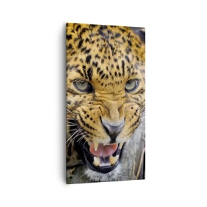 Lærredstryk - Billede på lærred - Kom ikke op, jeg advarer dig! - 55x100 cm