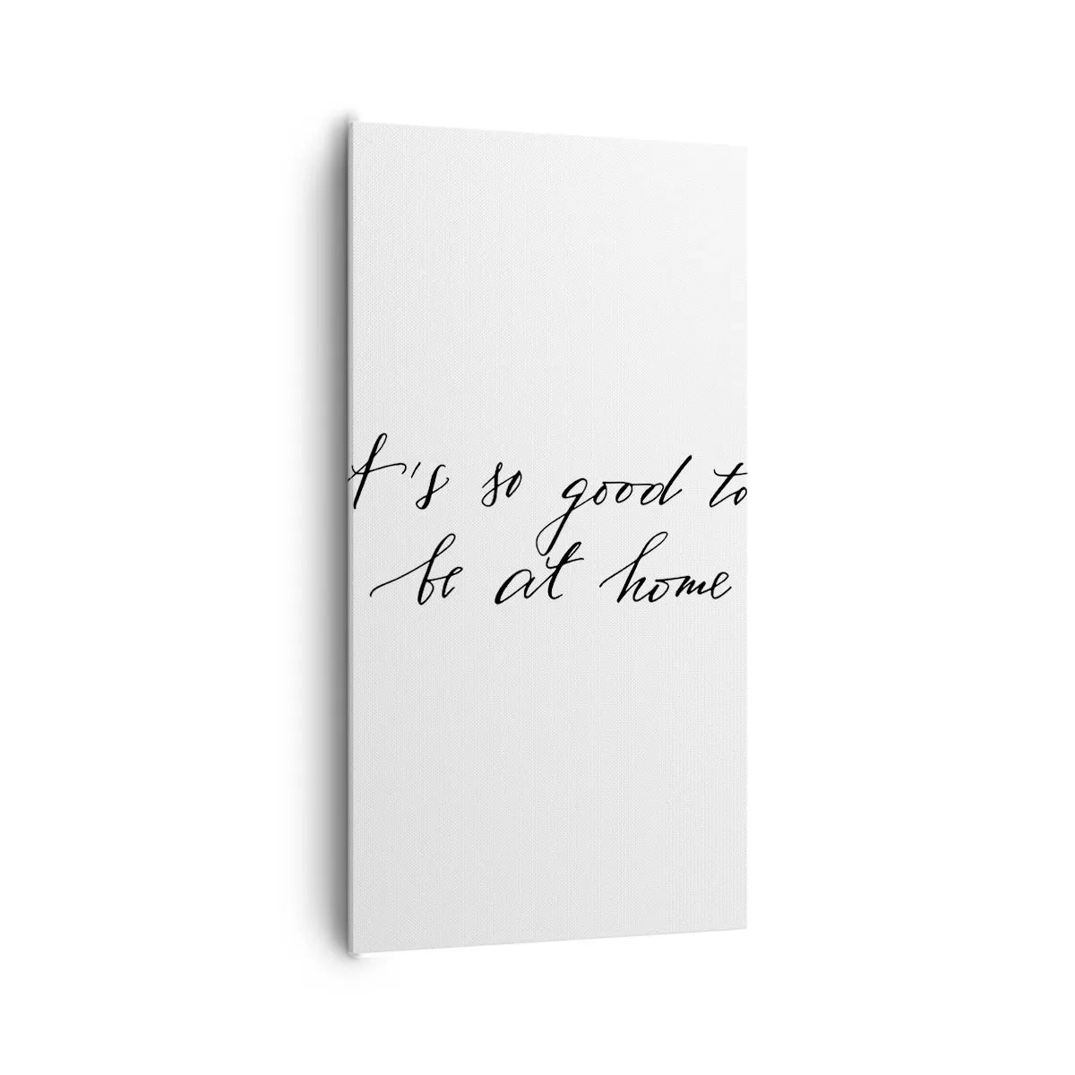 Lærredstryk - Billede på lærred - Hele sandheden - 65x120 cm