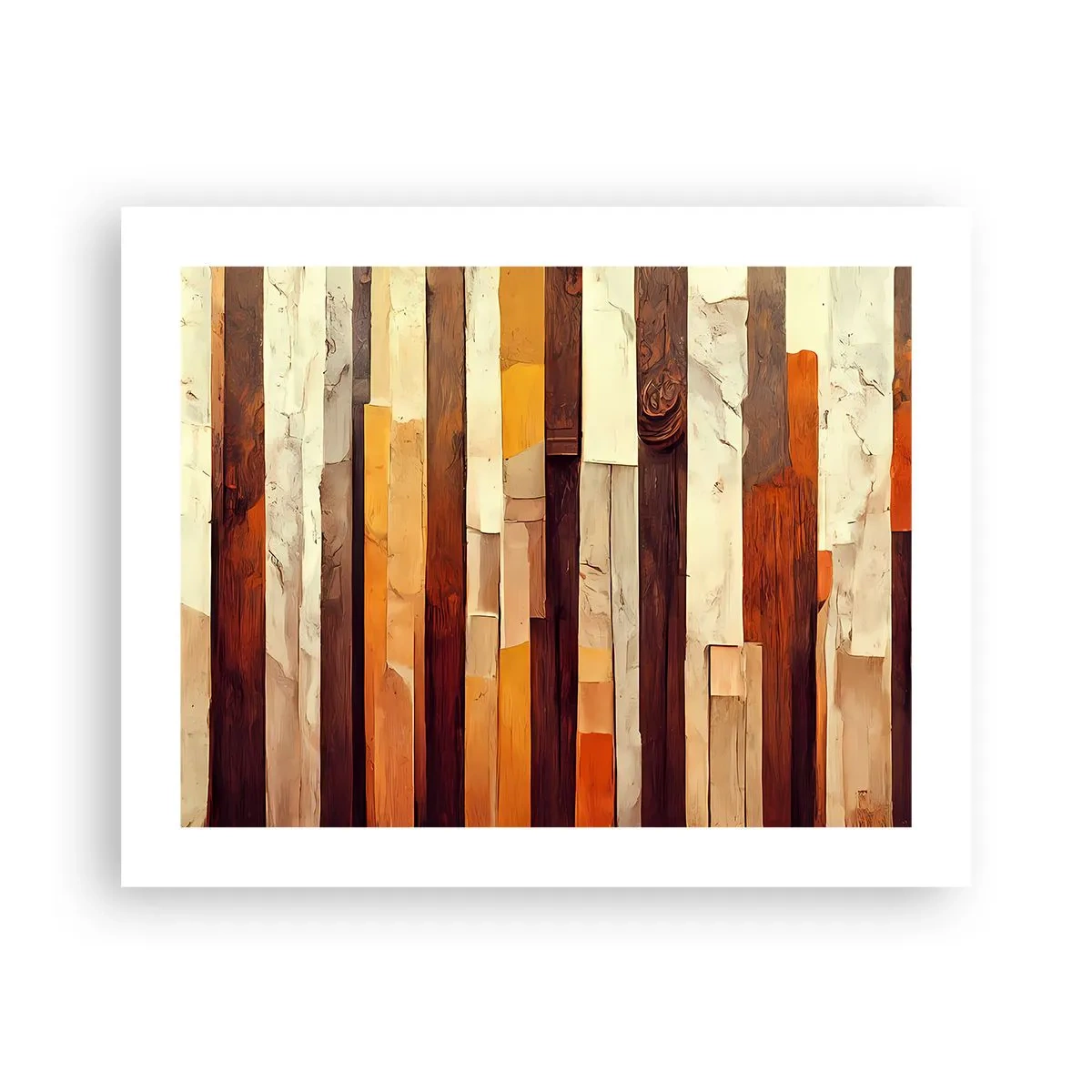 Plakat - Hymne af skovens træer - 50x40 cm